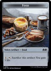 Mouse // Food (0012) Double-Sided Token [Wilds of Eldraine Tokens] MTG Single Magic: The Gathering  | Multizone: Comics And Games