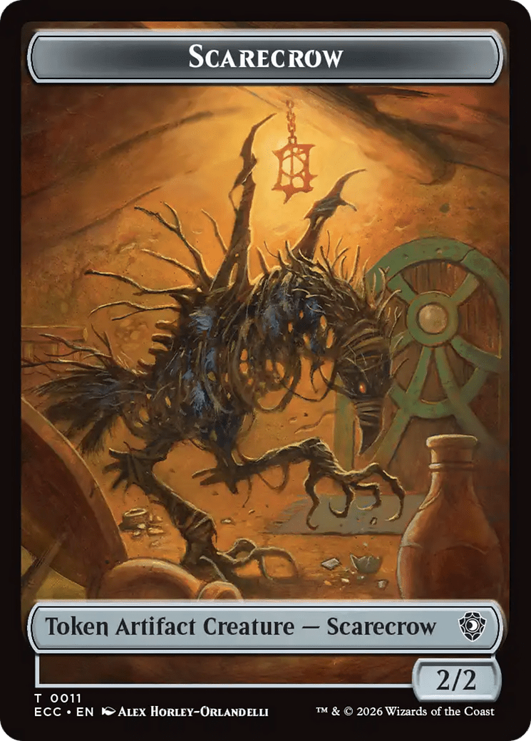 Copy // Scarecrow Double-Sided Token [Lorwyn Eclipsed Tokens] MTG Single Magic: The Gathering  | Multizone: Comics And Games