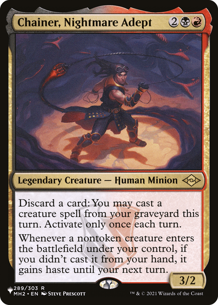 Chainer, Nightmare Adept [The List] MTG Single Magic: The Gathering  | Multizone: Comics And Games