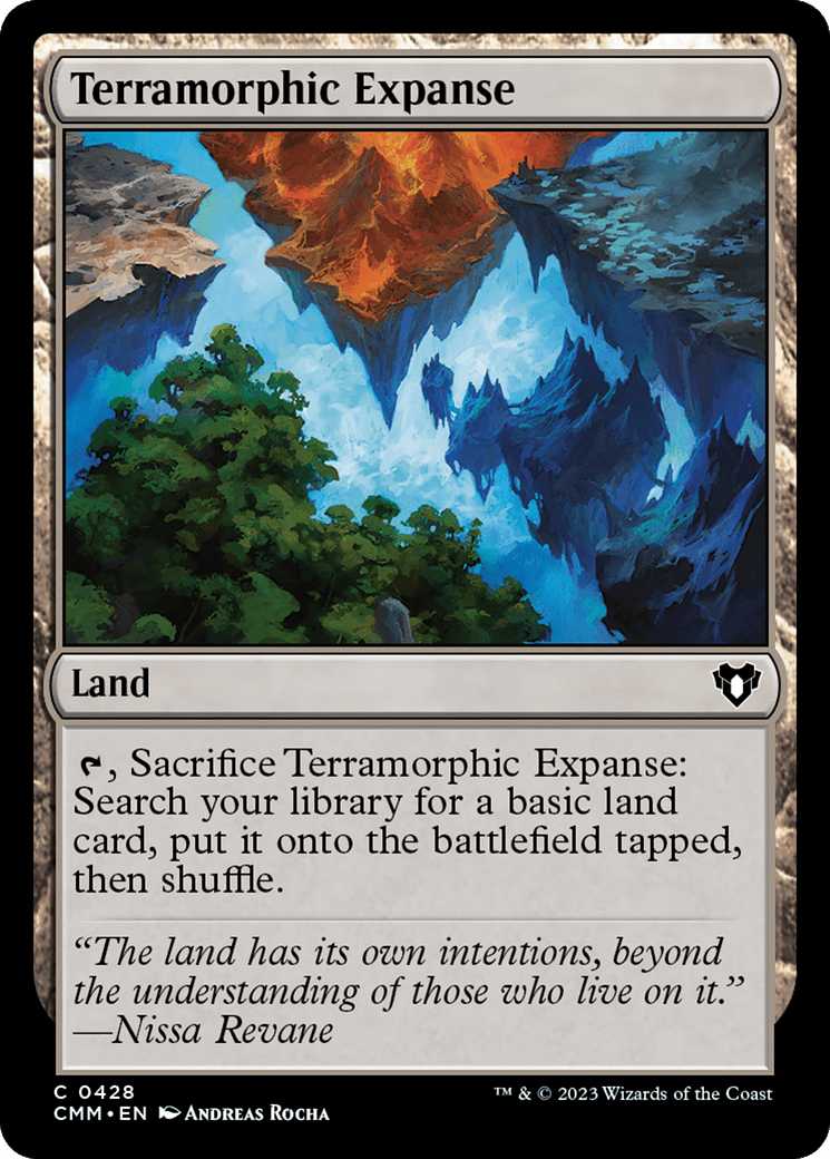 Terramorphic Expanse [Commander Masters] MTG Single Magic: The Gathering  | Multizone: Comics And Games