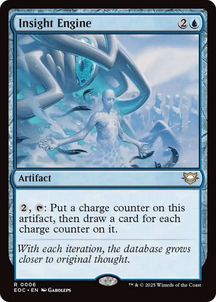 Insight Engine [Edge of Eternities Commander] MTG Single Magic: The Gathering  | Multizone: Comics And Games