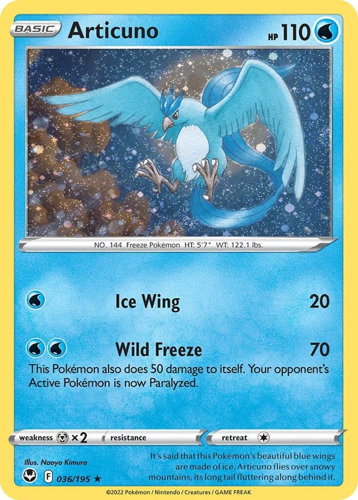 Articuno (036/195) (Cosmos Holo) [Miscellaneous Cards] Pokemon Single Pokémon  | Multizone: Comics And Games