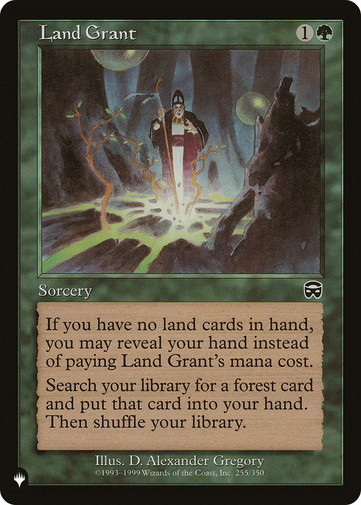 Land Grant [The List] MTG Single Magic: The Gathering  | Multizone: Comics And Games