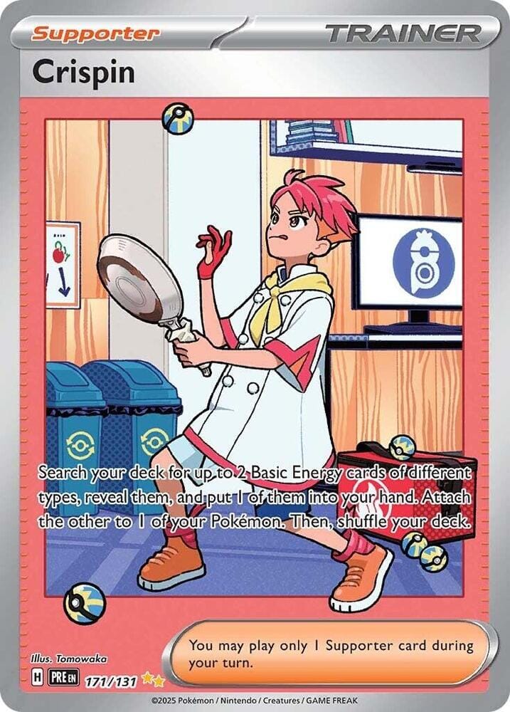 Crispin (171/131) [Scarlet & Violet: Prismatic Evolutions] Pokemon Single Pokémon  | Multizone: Comics And Games
