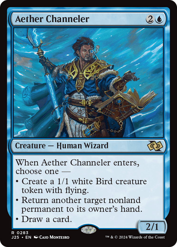 Aether Channeler [Foundations Jumpstart] MTG Single Magic: The Gathering  | Multizone: Comics And Games