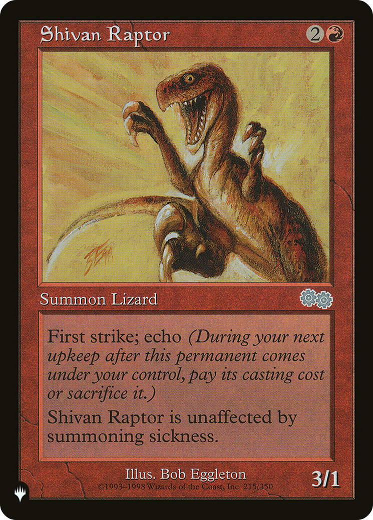 Shivan Raptor [The List] MTG Single Magic: The Gathering  | Multizone: Comics And Games