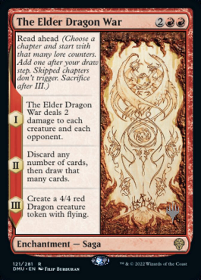 The Elder Dragon War (Promo Pack) [Dominaria United Promos] | Multizone: Comics And Games