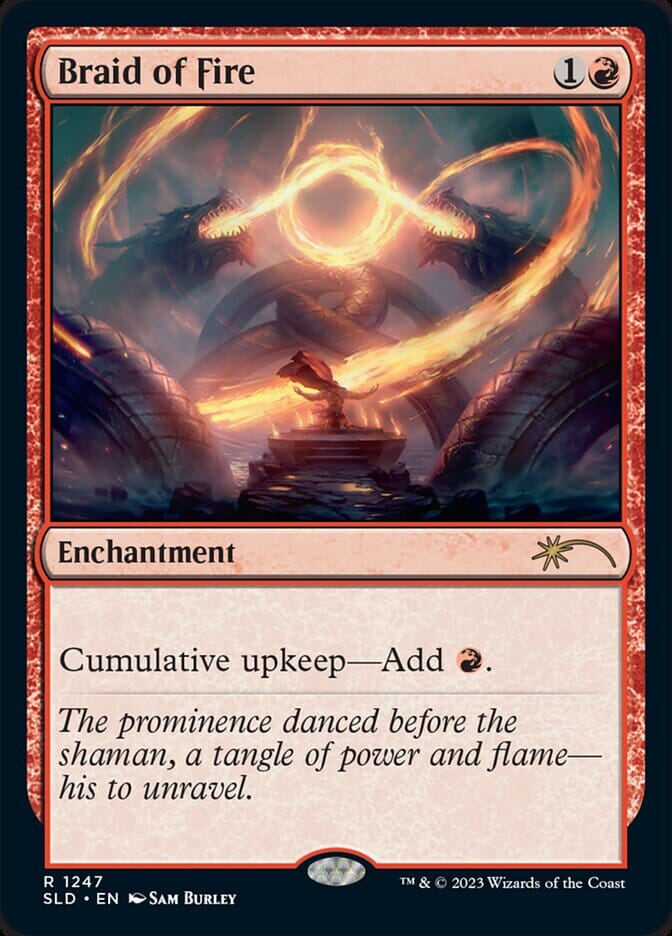 Braid of Fire [Secret Lair Drop Series] MTG Single Magic: The Gathering  | Multizone: Comics And Games