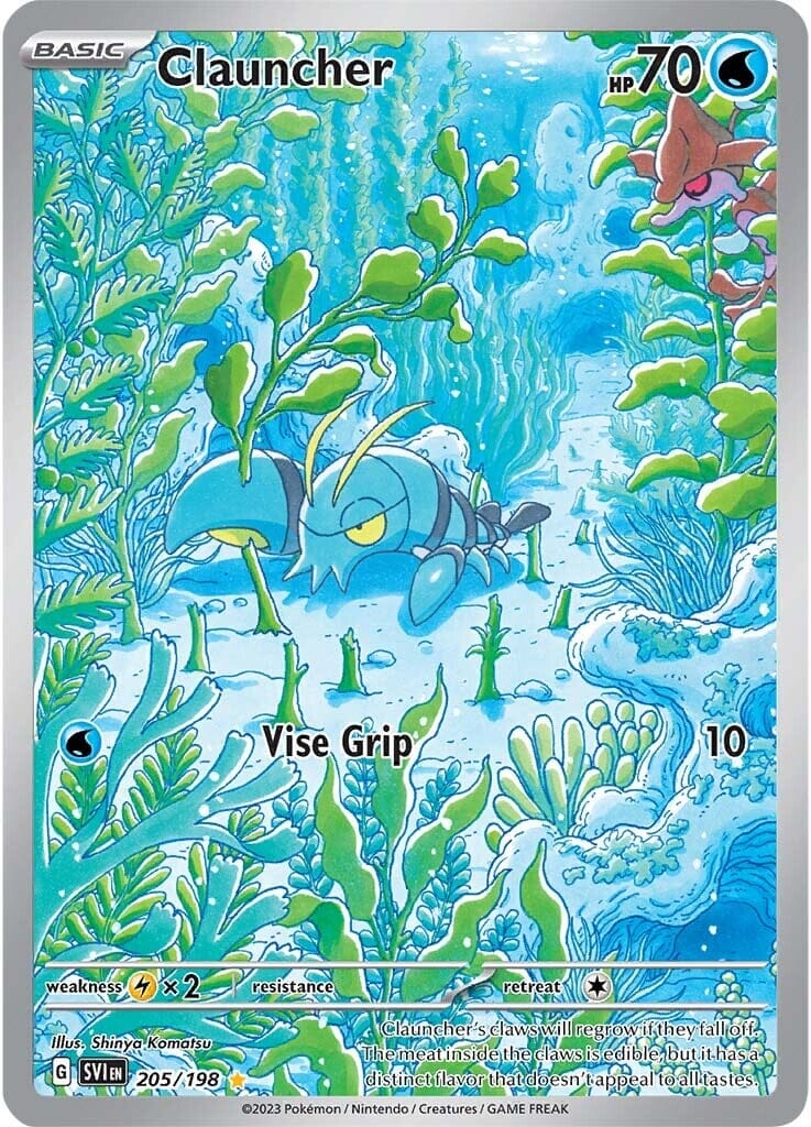 Clauncher (205/198) [Scarlet & Violet: Base Set] Pokemon Single Pokémon  | Multizone: Comics And Games