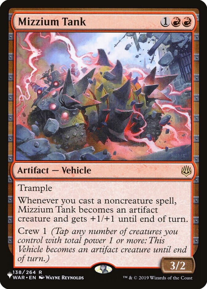 Mizzium Tank [The List] MTG Single Magic: The Gathering  | Multizone: Comics And Games