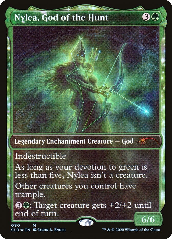 Nylea, God of the Hunt [Secret Lair Drop Series] MTG Single Magic: The Gathering  | Multizone: Comics And Games