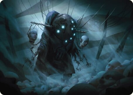 Meldweb Curator Art Card [Phyrexia: All Will Be One Art Series] MTG Single Magic: The Gathering  | Multizone: Comics And Games