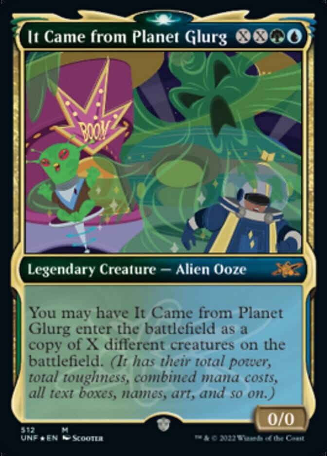 It Came from Planet Glurg (Showcase) (Galaxy Foil) [Unfinity] MTG Single Magic: The Gathering  | Multizone: Comics And Games
