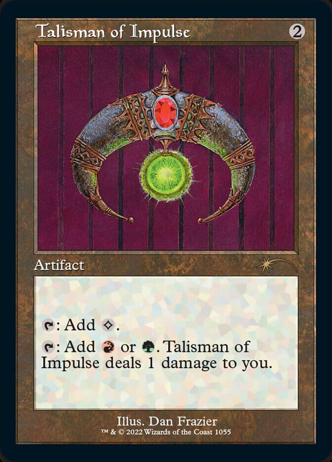 Talisman of Impulse (Foil Etched) [Secret Lair Drop Series] MTG Single Magic: The Gathering  | Multizone: Comics And Games
