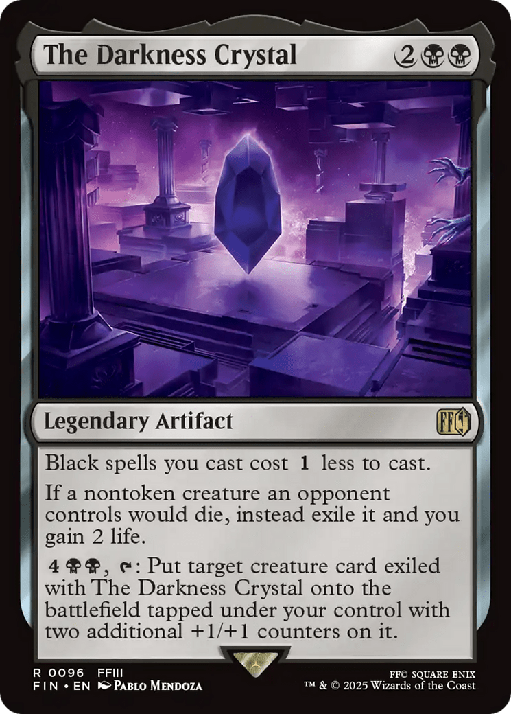 The Darkness Crystal [FINAL FANTASY] MTG Single Magic: The Gathering  | Multizone: Comics And Games