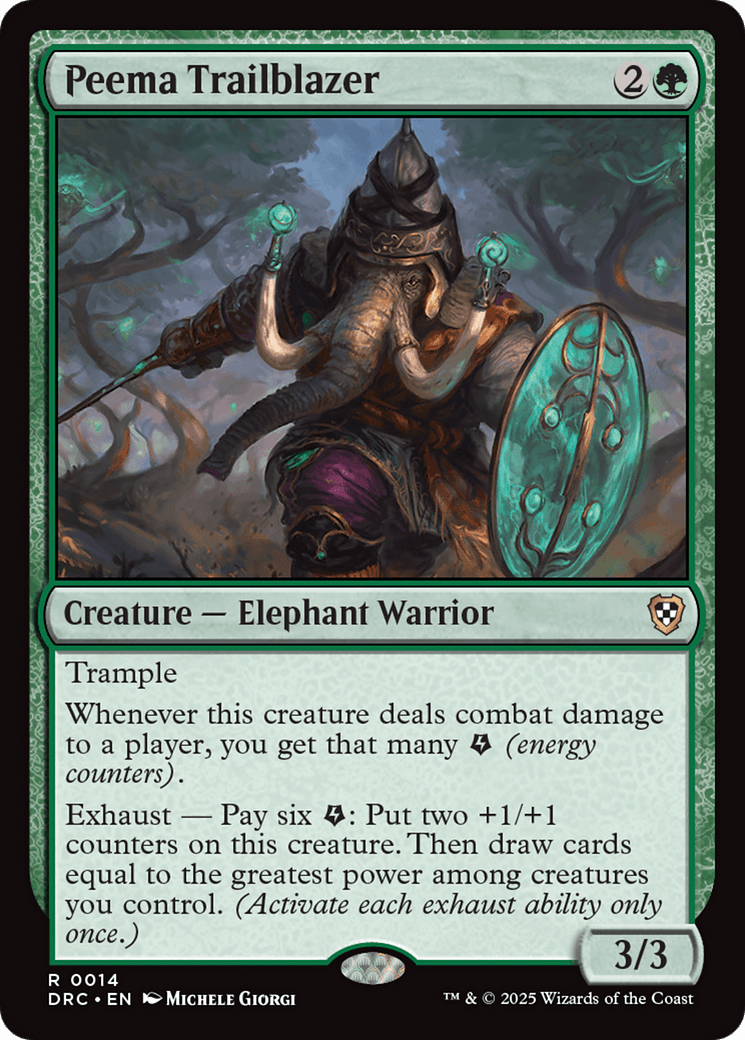 Peema Trailblazer [Aetherdrift Commander] MTG Single Magic: The Gathering  | Multizone: Comics And Games