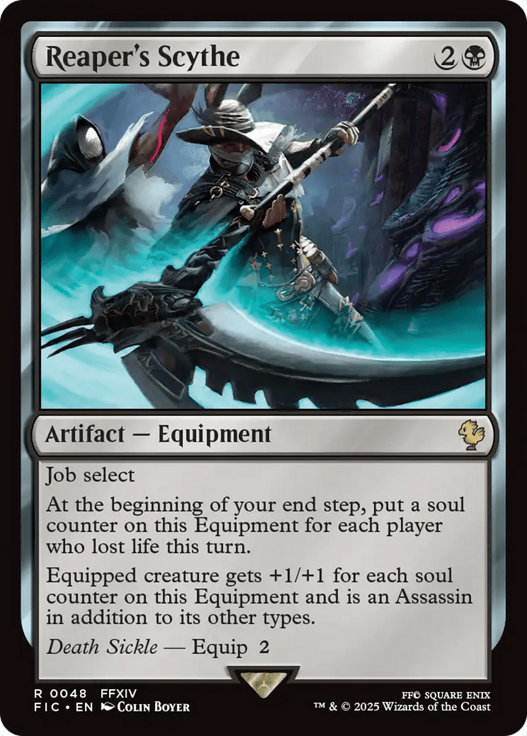 Reaper's Scythe [FINAL FANTASY Commander] MTG Single Magic: The Gathering  | Multizone: Comics And Games