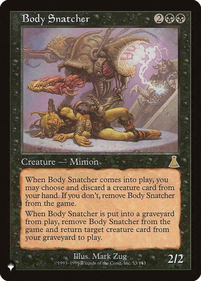 Body Snatcher [The List] MTG Single Magic: The Gathering  | Multizone: Comics And Games