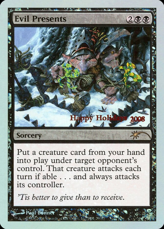Evil Presents [Happy Holidays] MTG Single Magic: The Gathering  | Multizone: Comics And Games