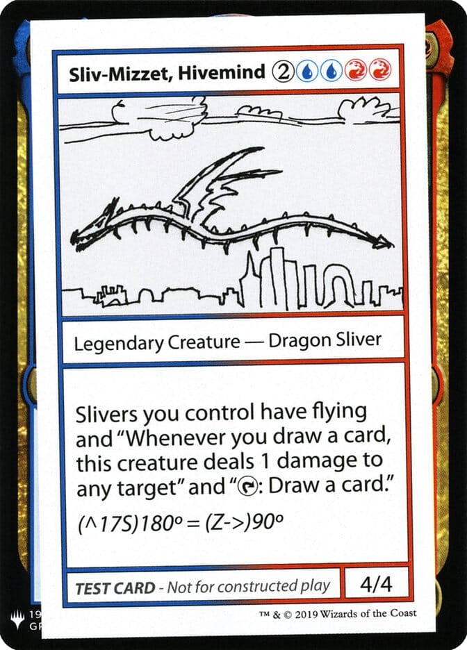 Sliv-Mizzet, Hivemind [Mystery Booster Playtest Cards] MTG Single Magic: The Gathering  | Multizone: Comics And Games