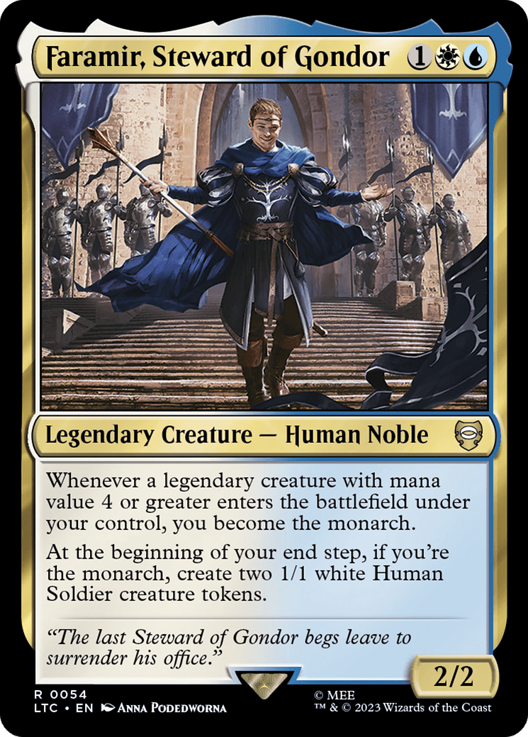 Faramir, Steward of Gondor [The Lord of the Rings: Tales of Middle-Earth Commander] MTG Single Magic: The Gathering  | Multizone: Comics And Games