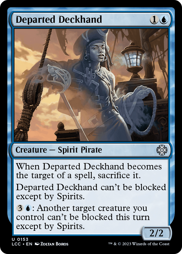 Departed Deckhand [The Lost Caverns of Ixalan Commander] MTG Single Magic: The Gathering  | Multizone: Comics And Games