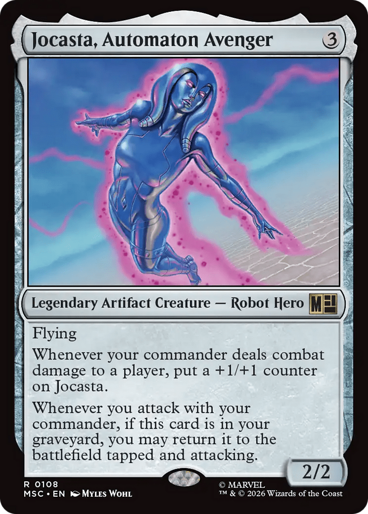 Jocasta, Automaton Avenger [Marvel Super Heroes Commander] MTG Single Magic: The Gathering  | Multizone: Comics And Games