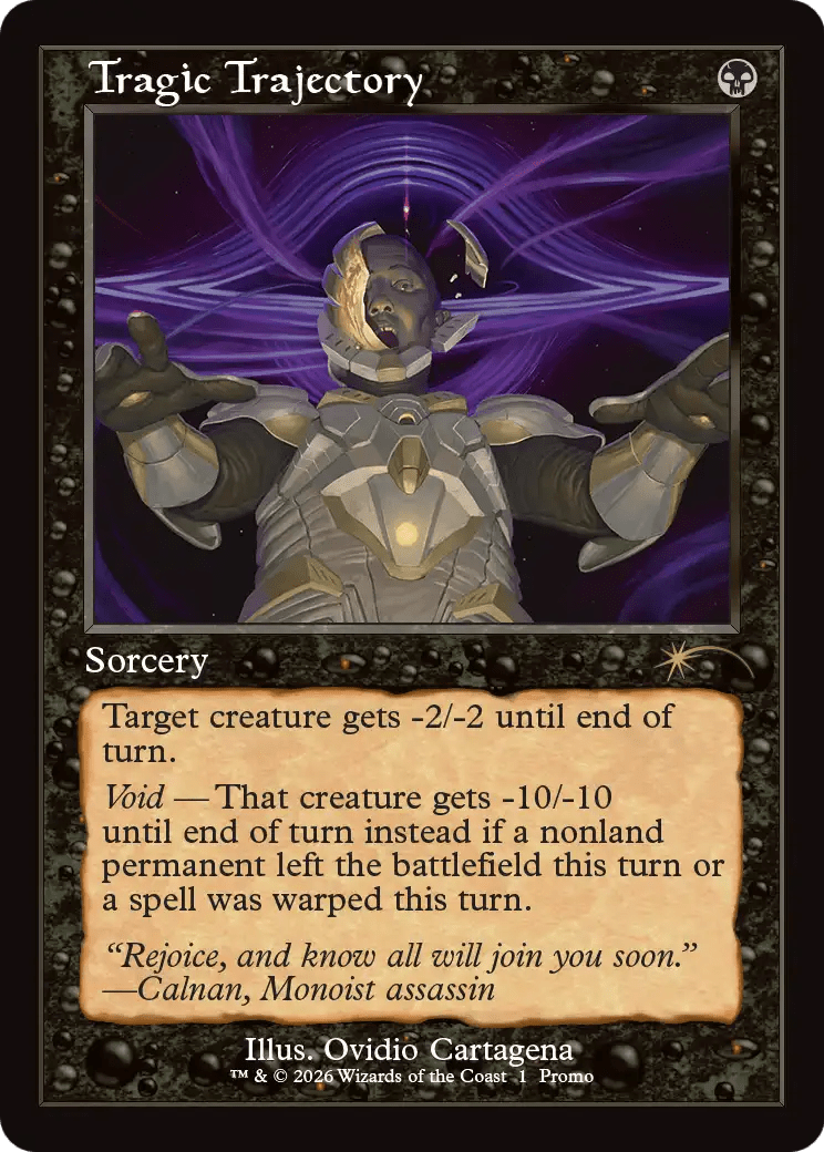 Tragic Trajectory (Retro Frame) [Wizards Play Network 2026] MTG Single Magic: The Gathering  | Multizone: Comics And Games