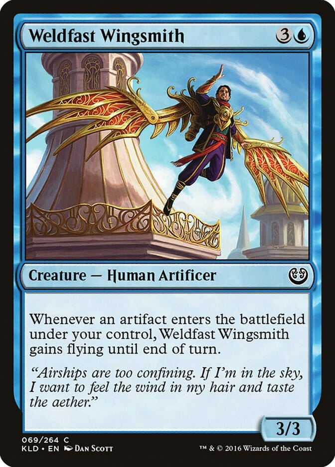 Weldfast Wingsmith [Kaladesh] MTG Single Magic: The Gathering  | Multizone: Comics And Games