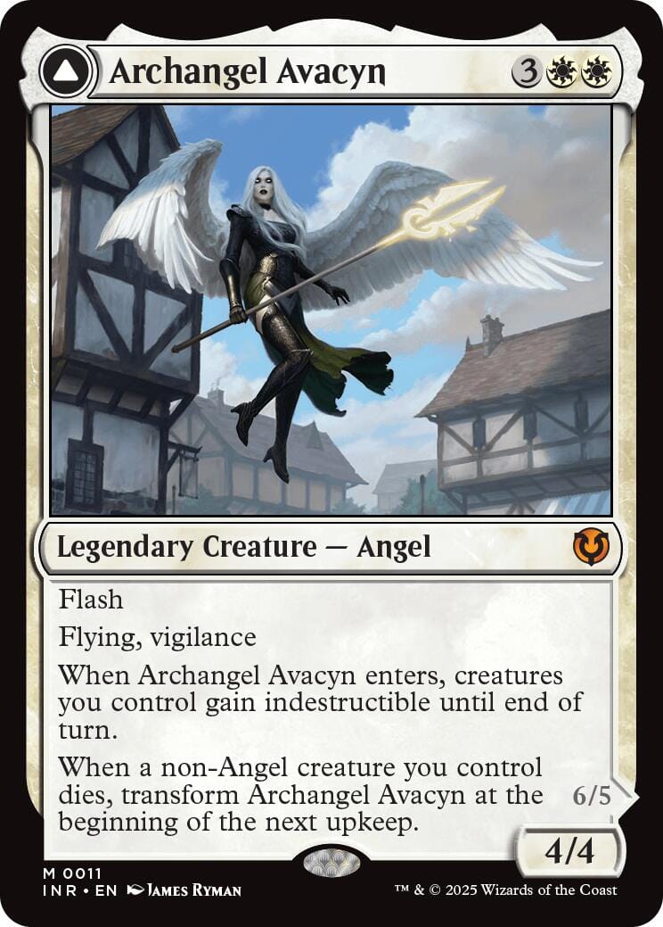 Archangel Avacyn // Avacyn, the Purifier [Innistrad Remastered] MTG Single Magic: The Gathering  | Multizone: Comics And Games