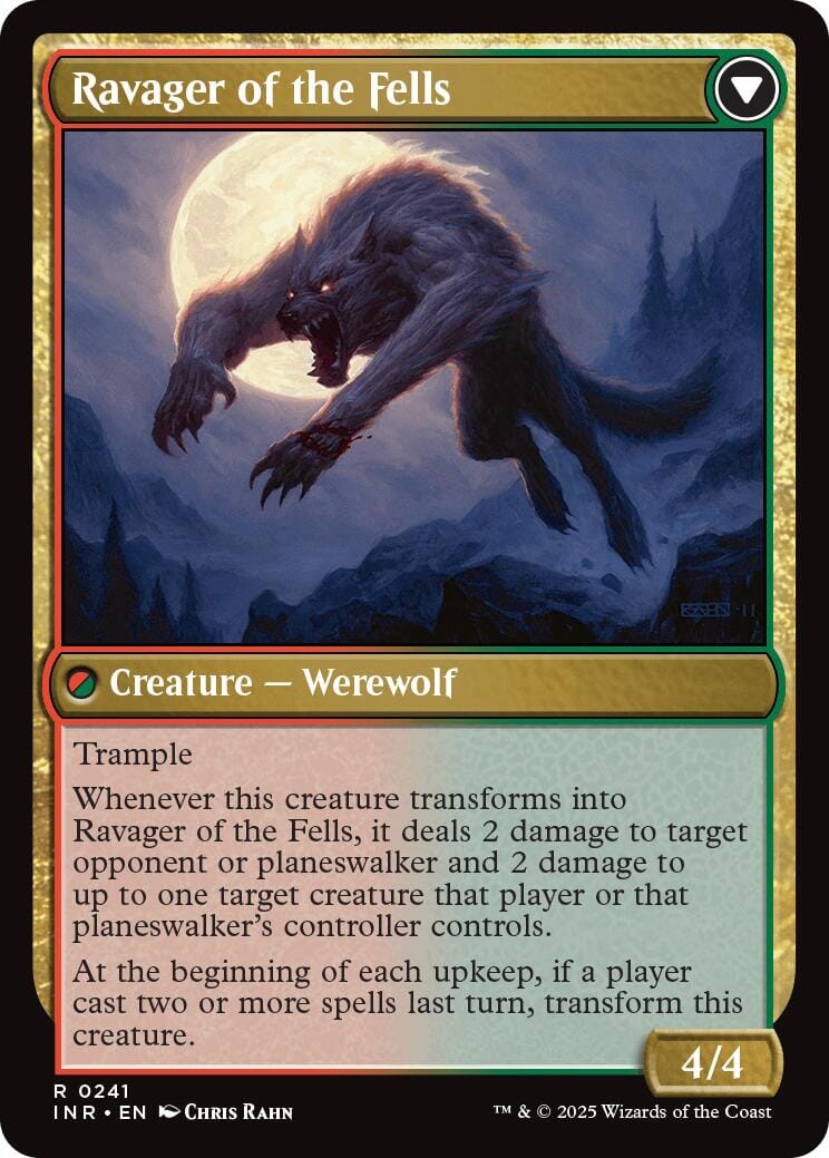 Huntmaster of the Fells // Ravager of the Fells [Innistrad Remastered] MTG Single Magic: The Gathering  | Multizone: Comics And Games