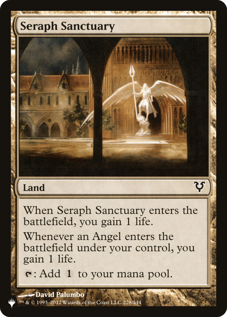 Seraph Sanctuary [Secret Lair: Angels] MTG Single Magic: The Gathering  | Multizone: Comics And Games
