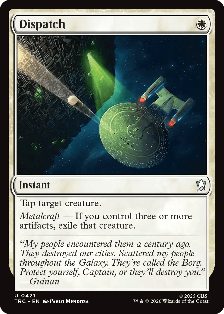 Dispatch [Star Trek Commander] MTG Single Magic: The Gathering  | Multizone: Comics And Games