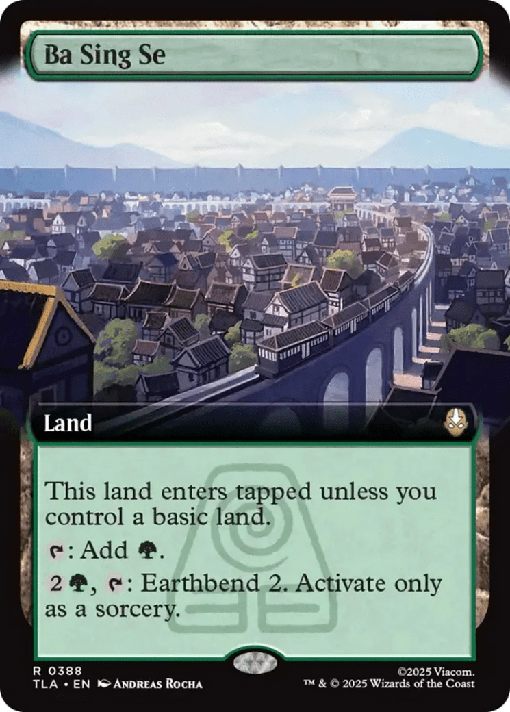 Ba Sing Se (Extended Art) [Avatar: The Last Airbender] MTG Single Magic: The Gathering  | Multizone: Comics And Games