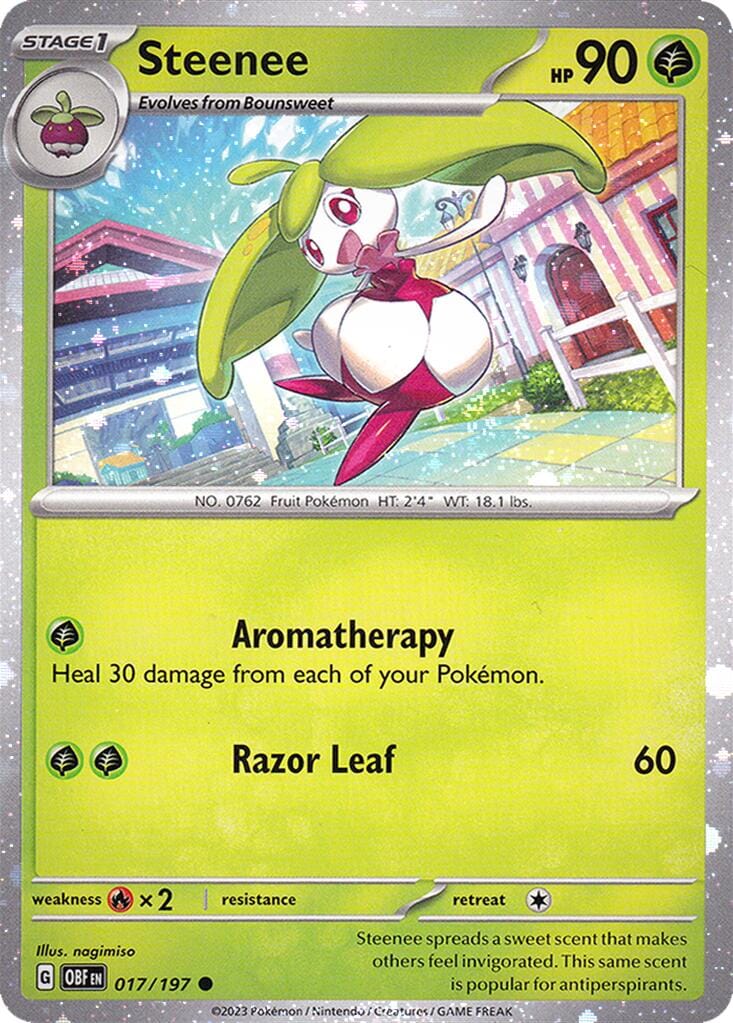 Steenee (017/197) (Cosmos Holo) [Miscellaneous Cards] Pokemon Single Pokémon  | Multizone: Comics And Games