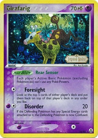 Girafarig (16/92) (Stamped) [EX: Legend Maker] Pokemon Single Pokémon  | Multizone: Comics And Games