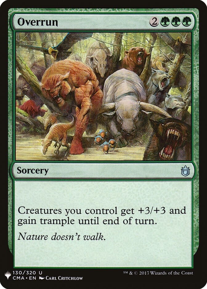 Overrun [Mystery Booster] MTG Single Magic: The Gathering  | Multizone: Comics And Games
