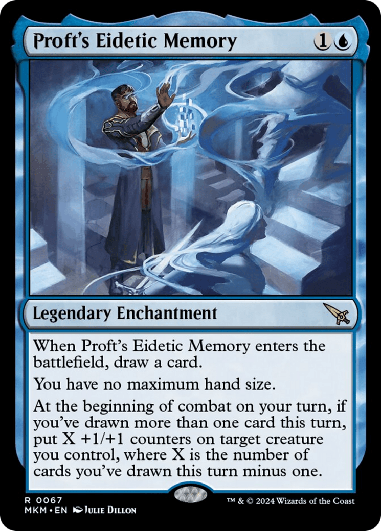 Proft's Eidetic Memory [Murders at Karlov Manor] MTG Single Magic: The Gathering  | Multizone: Comics And Games