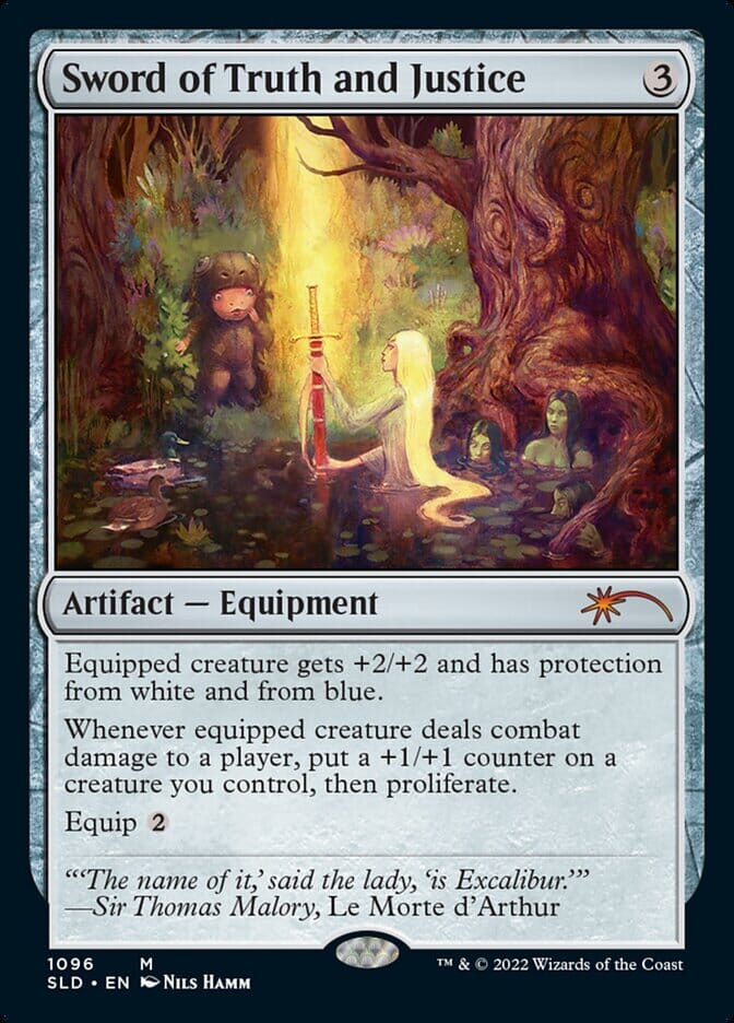 Sword of Truth and Justice [Secret Lair Drop Series] MTG Single Magic: The Gathering  | Multizone: Comics And Games