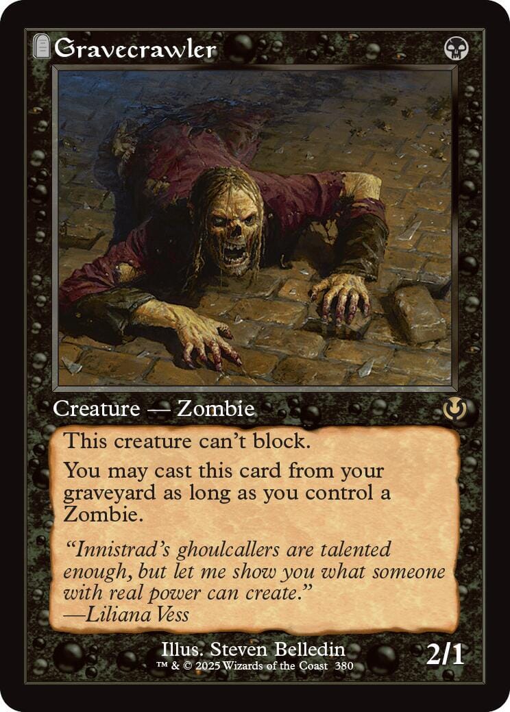 Gravecrawler (Retro Frame) [Innistrad Remastered] MTG Single Magic: The Gathering  | Multizone: Comics And Games