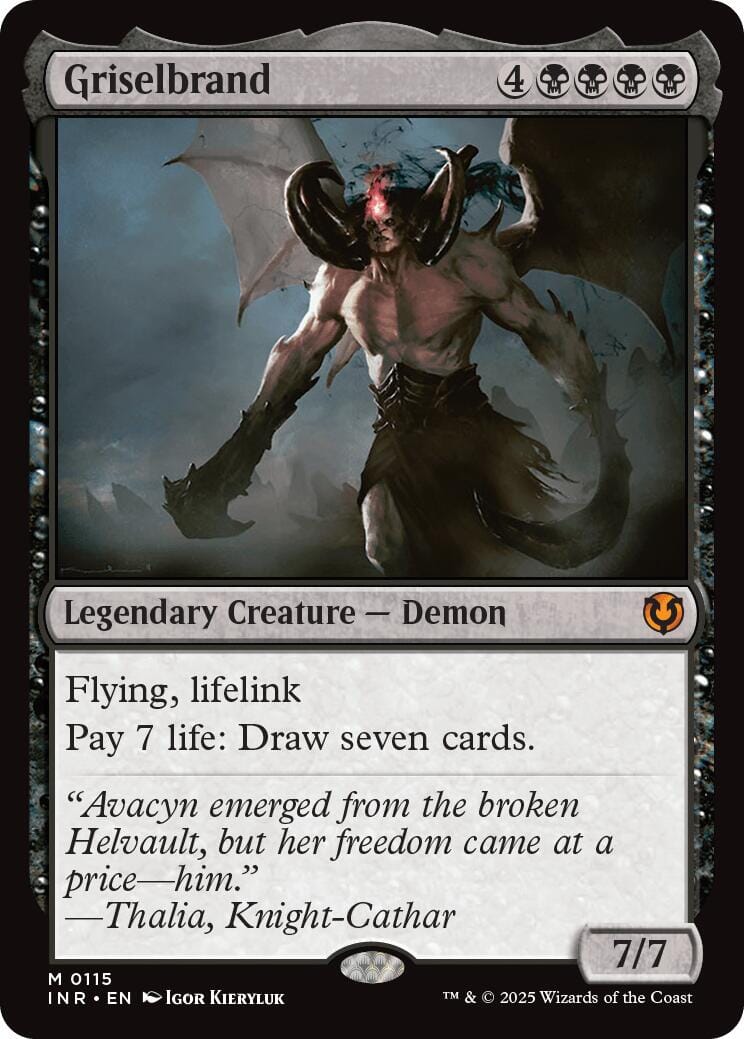 Griselbrand [Innistrad Remastered] MTG Single Magic: The Gathering  | Multizone: Comics And Games
