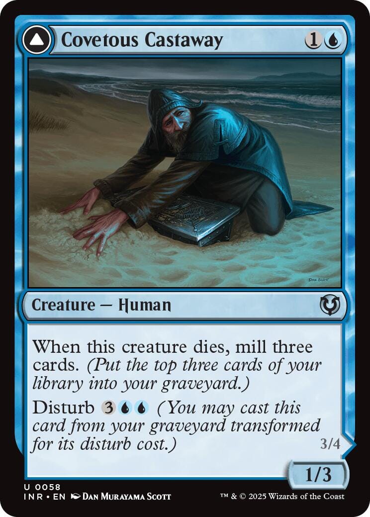 Covetous Castaway // Ghostly Castigator [Innistrad Remastered] MTG Single Magic: The Gathering  | Multizone: Comics And Games