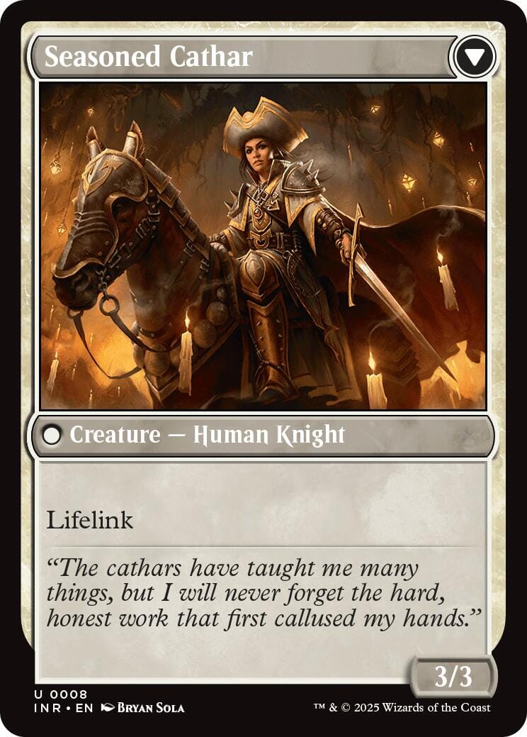 Ambitious Farmhand // Seasoned Cathar [Innistrad Remastered] MTG Single Magic: The Gathering  | Multizone: Comics And Games