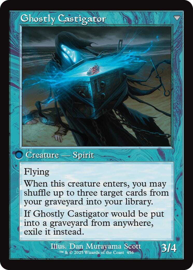 Covetous Castaway // Ghostly Castigator (Retro Frame) [Innistrad Remastered] MTG Single Magic: The Gathering  | Multizone: Comics And Games