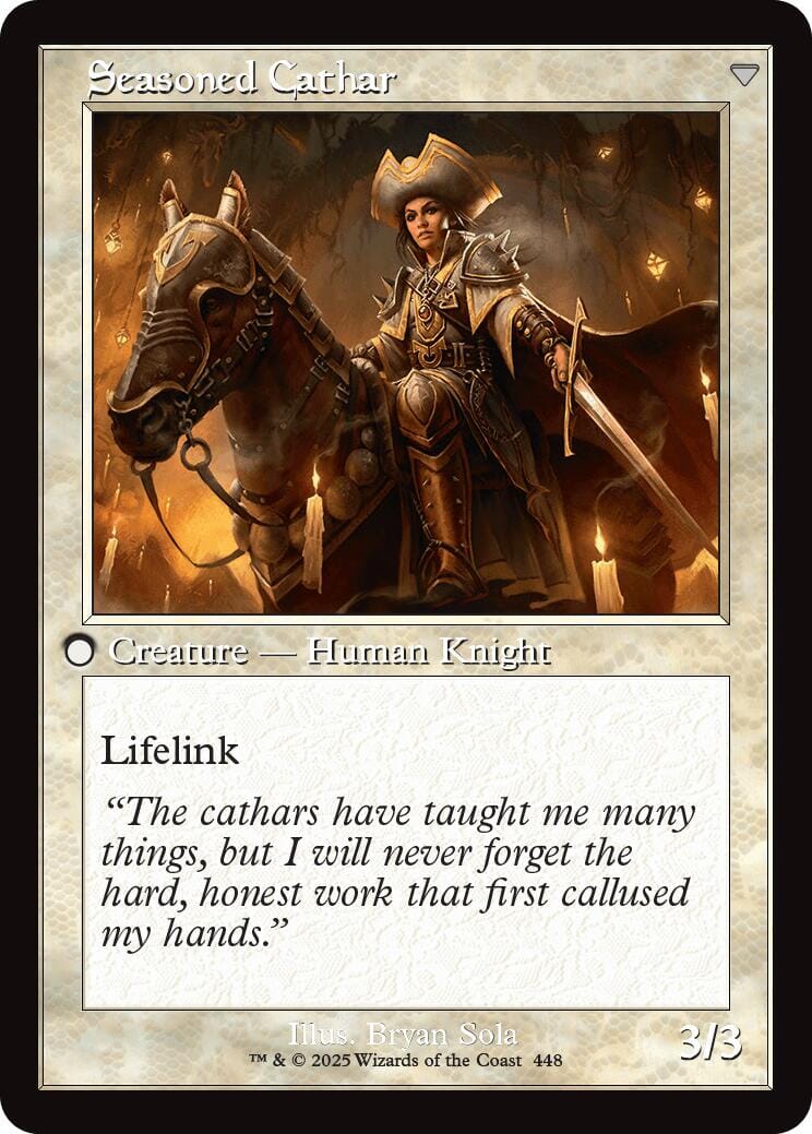 Ambitious Farmhand // Seasoned Cathar (Retro Frame) [Innistrad Remastered] MTG Single Magic: The Gathering  | Multizone: Comics And Games