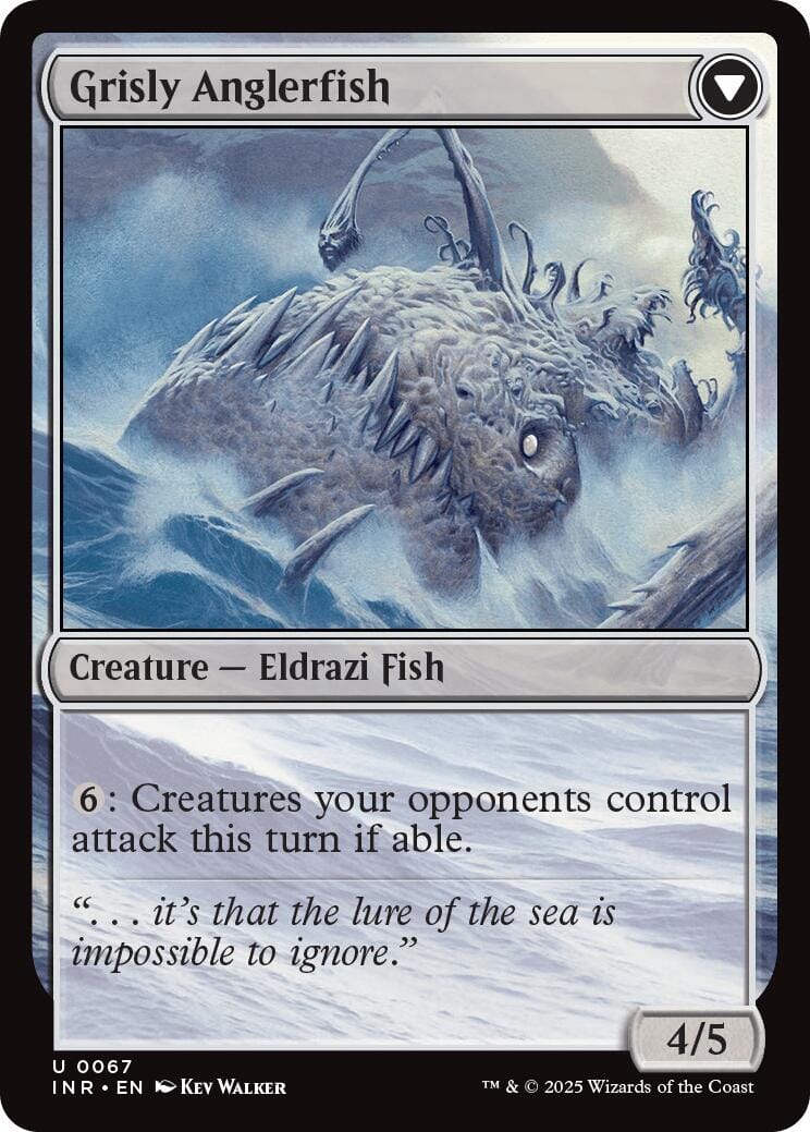 Grizzled Angler // Grisly Anglerfish [Innistrad Remastered] MTG Single Magic: The Gathering  | Multizone: Comics And Games