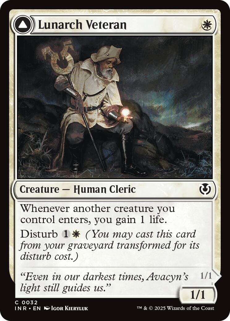 Lunarch Veteran // Luminous Phantom [Innistrad Remastered] MTG Single Magic: The Gathering  | Multizone: Comics And Games