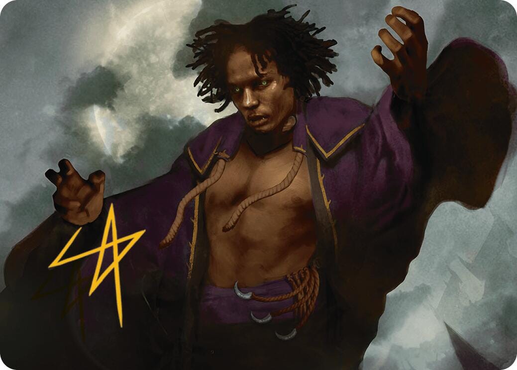 Bloodline Keeper Art Card (Gold-Stamped Signature) [Innistrad Remastered Art Series] MTG Single Magic: The Gathering  | Multizone: Comics And Games