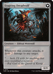 Smoldering Werewolf // Erupting Dreadwolf [Innistrad Remastered] MTG Single Magic: The Gathering  | Multizone: Comics And Games