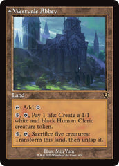 Westvale Abbey // Ormendahl, Profane Prince (Retro Frame) [Innistrad Remastered] MTG Single Magic: The Gathering  | Multizone: Comics And Games